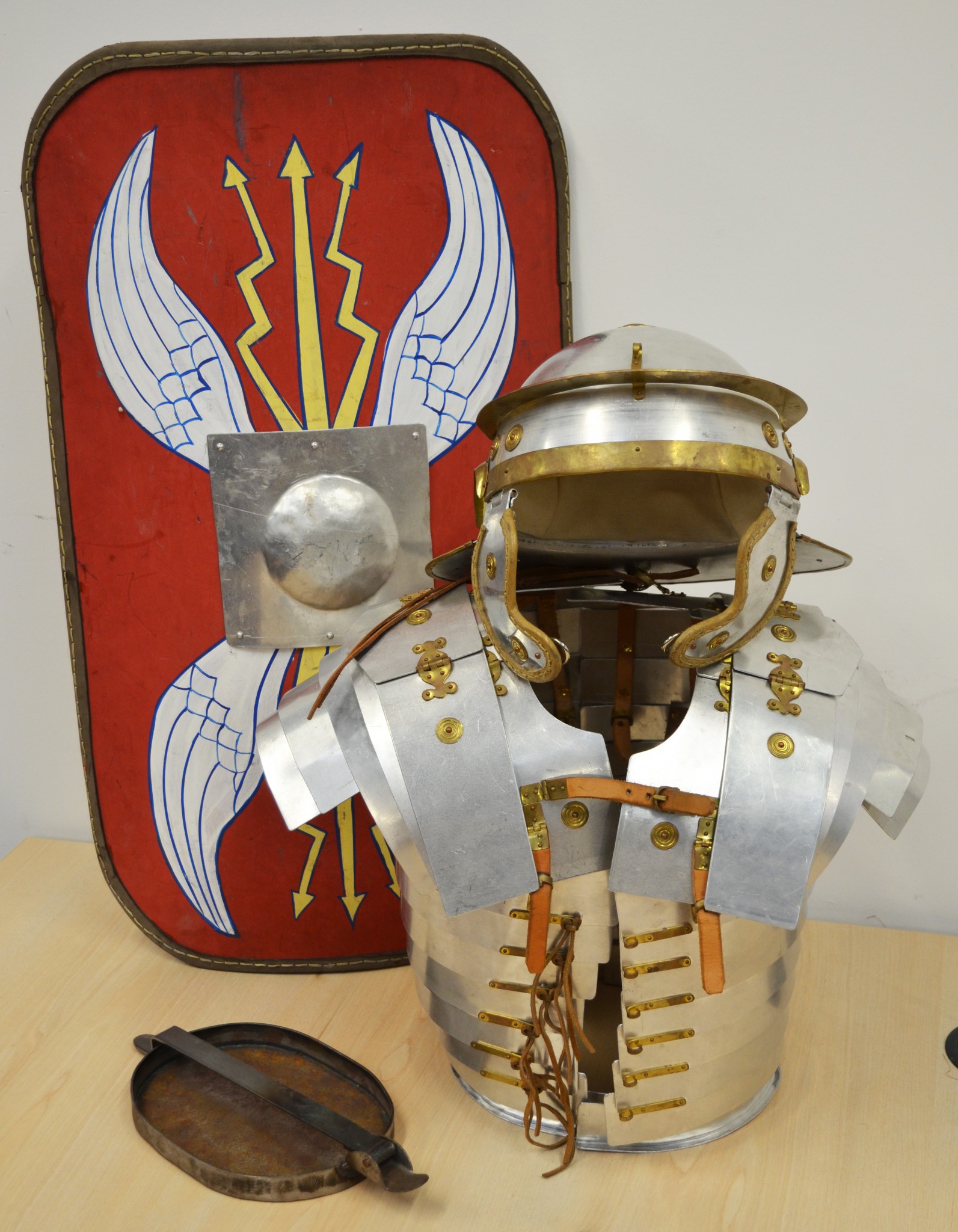 Photo of roman armour
