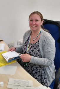 Photo of a member of staff