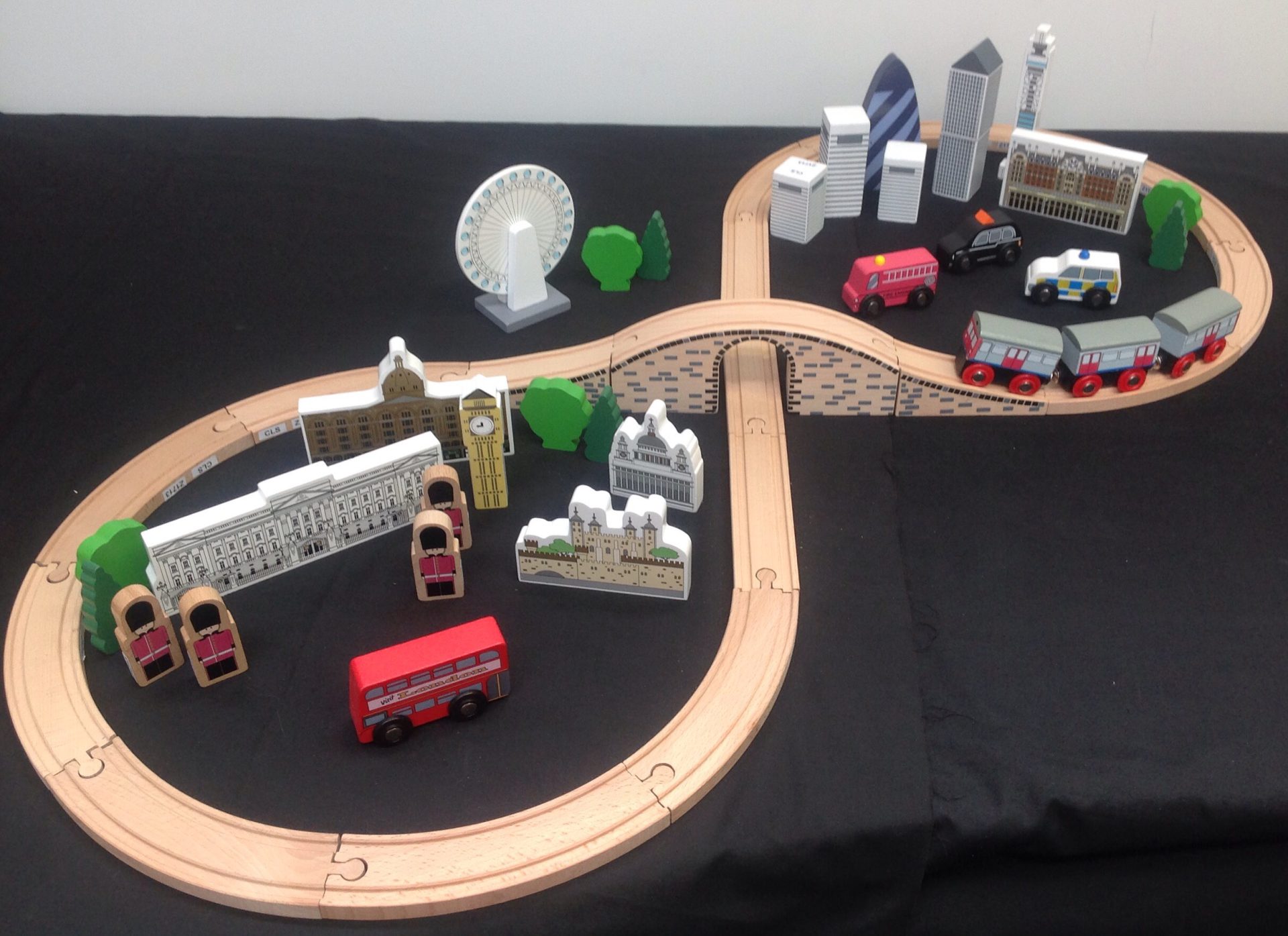 Photo of toy train set