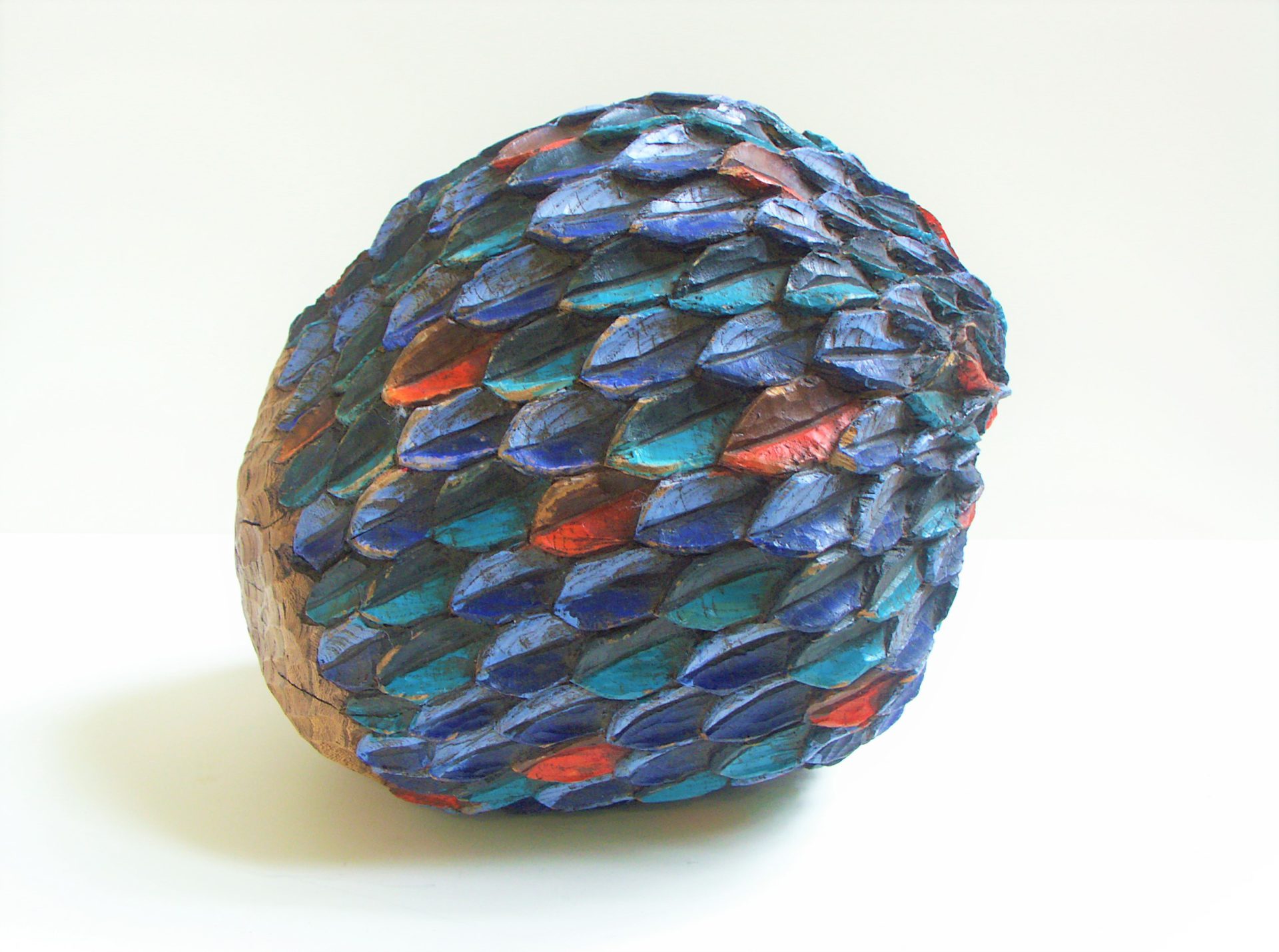 Image of leaf sculpture