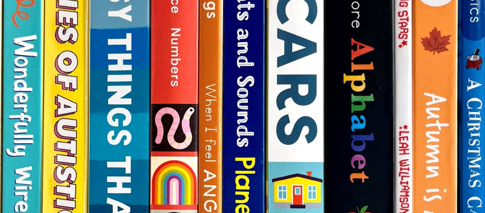 Image of book spines