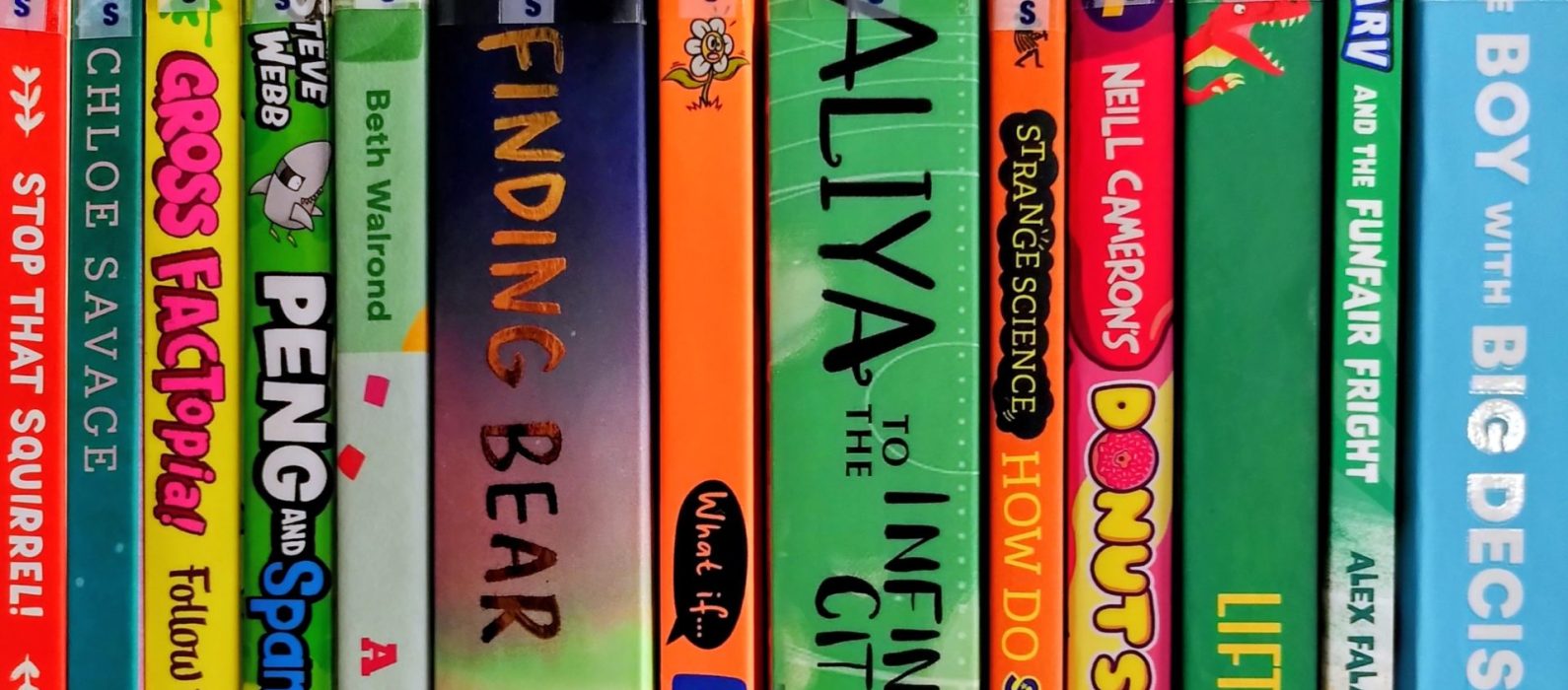 Image of book spines