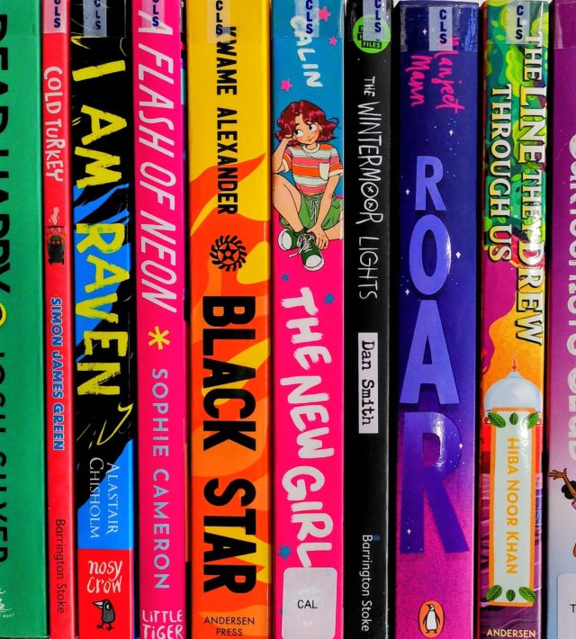 Image of book spines