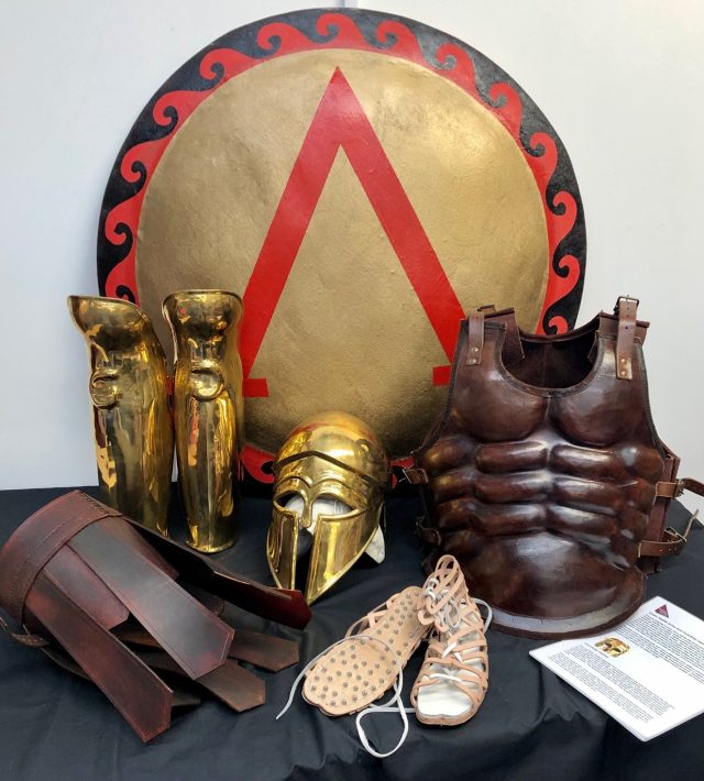 Photo of Greek armour