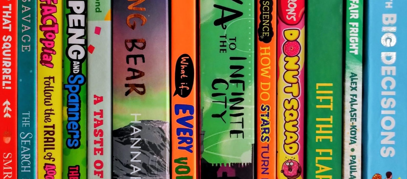 Image of book spines