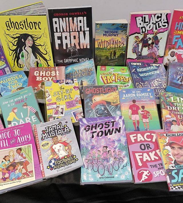 Photo of a range of books