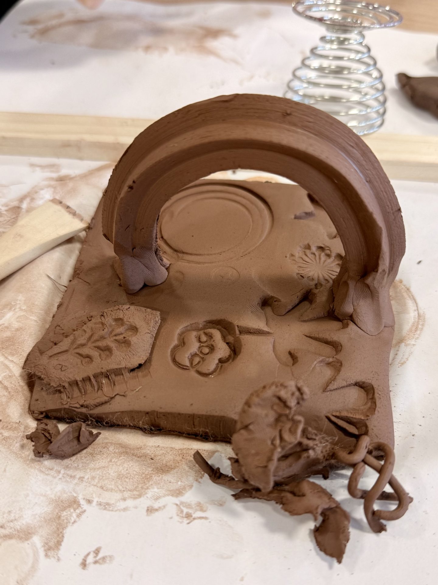 Image of a clay tile