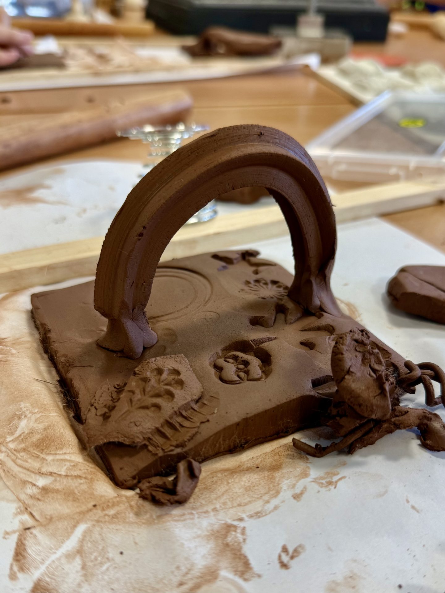 Image of a clay tile