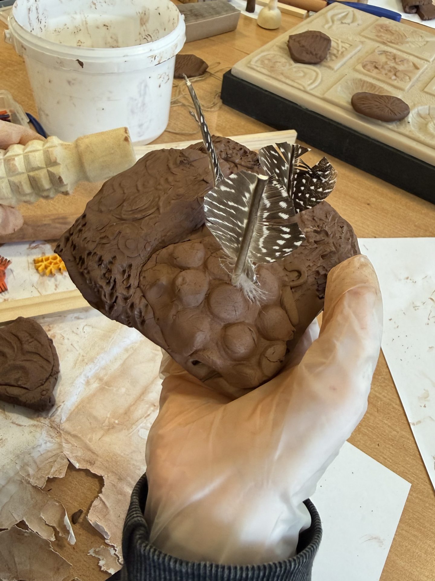 Image of a clay tile